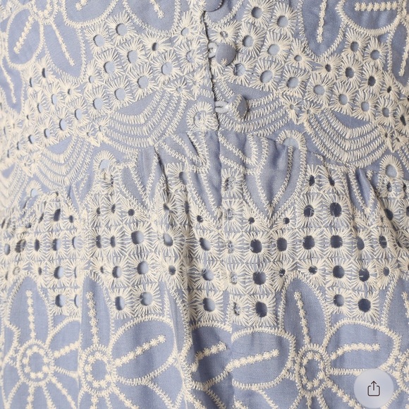 Petal & Pup Lavender Lace Midi Dress - Picture 5 of 5